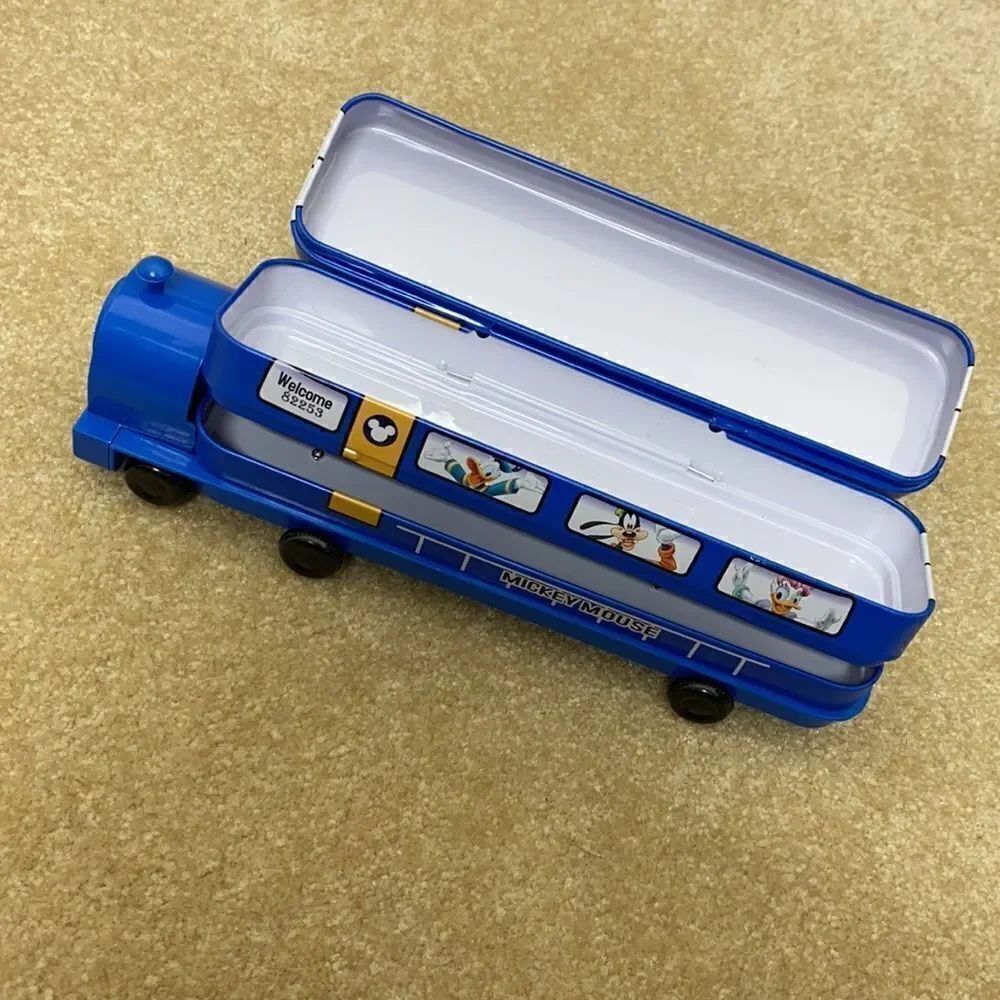 Mickey Mouse Pencil Box with Sharpener NWT - Picture 3 of 7